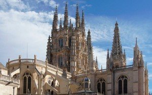 Catedral de Santa María en Burgos.